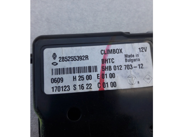 Блок управления климат-контролем 285255392R   Renault Kadjar