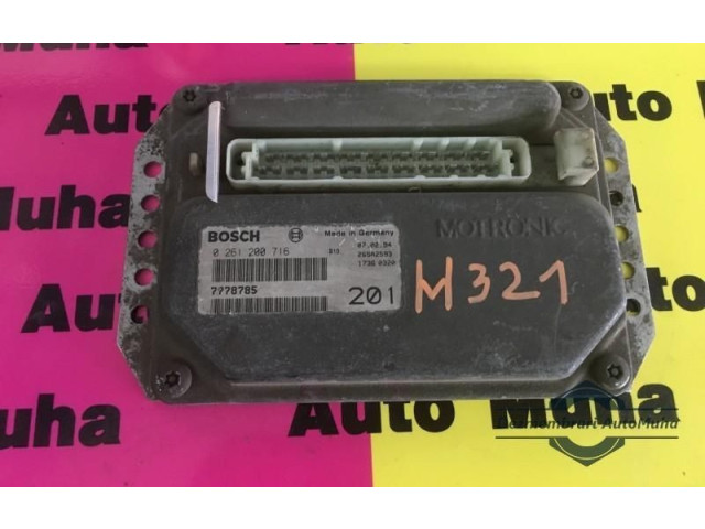 Рулевая рейка  Блок управления двигателем ECU 0261200716, 201   Lancia Y10  -  года
