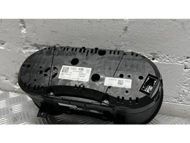 Панель приборов 8V0920870M, 1455011570   Audi A3 S3 8V       