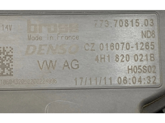 Вентилятор печки    4H1820021B, 7737081503   Audi A6 S6 C7 4G