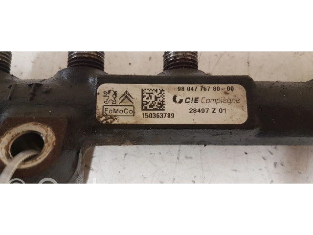 Vstřikovací lišta 980477678000, 9676643880   Ford Focus  pro naftový motor 1.5 XWDB 