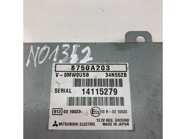 Блок управления 8750A203   Mitsubishi ASX