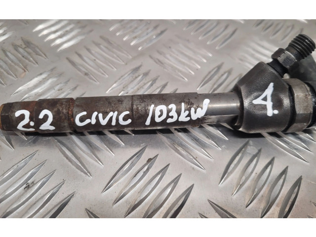 Vstřikovač 16450RMAE01, 0445110236   Honda Civic     