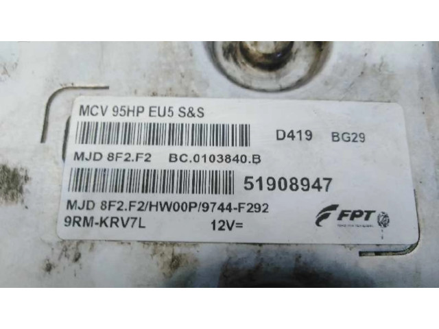 Řídící jednotka 51908947, E3-A4-36-1   Fiat Fiorino 2009