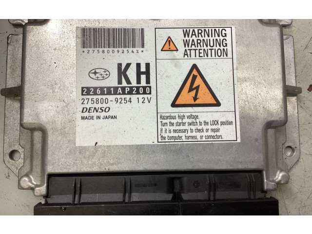 Řídící jednotka 22611AP200, 2758009254   Subaru Forester SH 2011