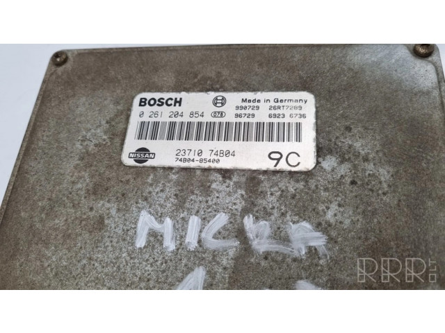Řídící jednotka 2371074B04, 0261204854   Nissan Micra 2000