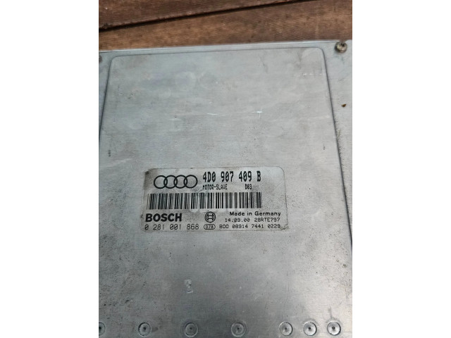 Блок управления двигателя 4D0907409B, 0281001868   Audi A8 S8 D2 4D