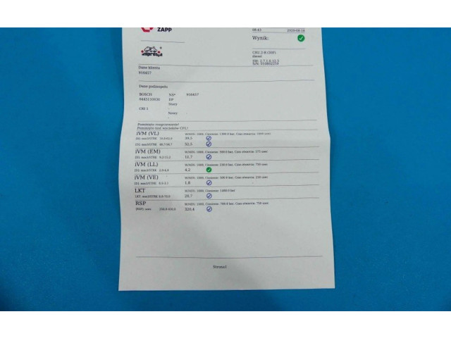 Vstřikovač 0445110030, IMPRK916457   Rover 75     