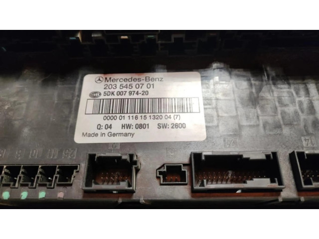   Pojistková skříňka 2035450701   Mercedes-Benz C W203 