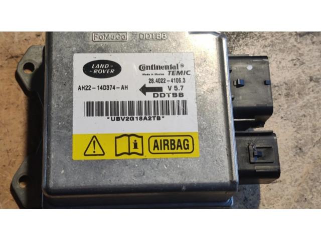 Блок подушек безопасности AH2214D374AH   Land Rover Discovery 4 - LR4