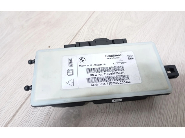 Блок подушек безопасности 9280185   BMW 7 F01 F02 F03 F04