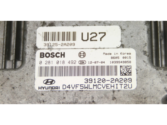 Řídící jednotka 391202A209   Hyundai i40 2012
