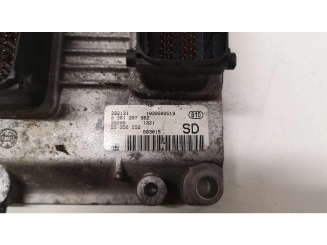 Блок управления двигателя 55350552, 0261207962   Opel Corsa C