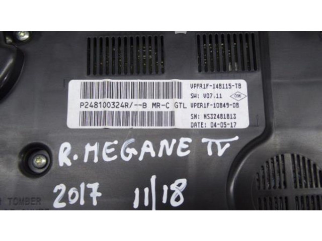 Přístrojová deska  Renault Megane IV 2017 P248100324R  