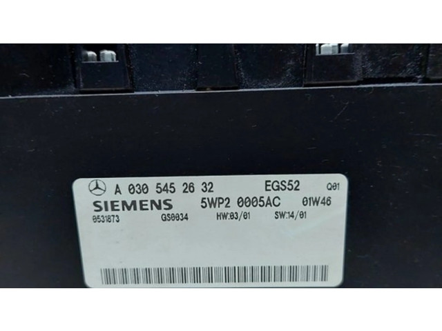 Блок управления коробкой передач A0305452632, 5WP20005AC   Mercedes-Benz ML W163