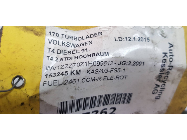  Турбина Volkswagen Transporter - Caravelle T4  074145701A         