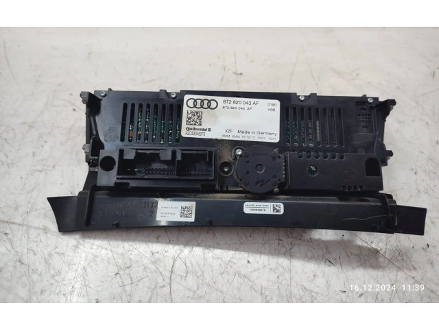 Блок управления климат-контролем 8T2820043AF   Audi Q5 SQ5