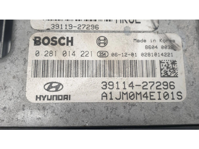 Блок управления двигателя 3911427296, 3911927296   Hyundai Tucson JM