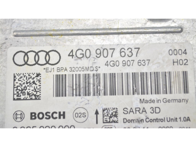 Блок подушек безопасности 4G0907637   Audi A6 S6 C7 4G