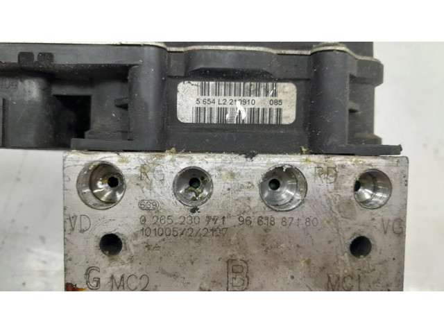 Jednotka ABS 9661887180, 0265951350   Citroen Jumpy 2005
