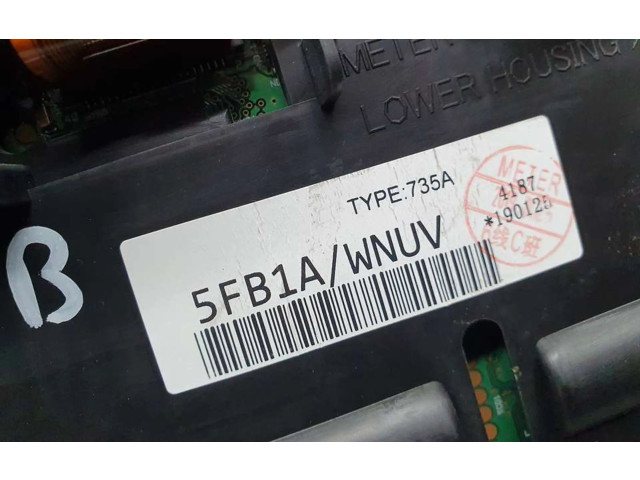 Přístrojová deska  Nissan Micra K14 2016 5FB1AWNUV  