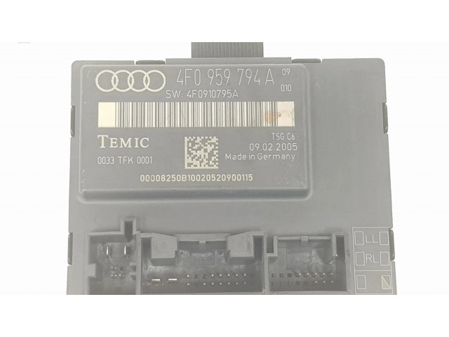 Блок управления 4F0959794A, 4F0959794   Audi A6 S6 C6 4F