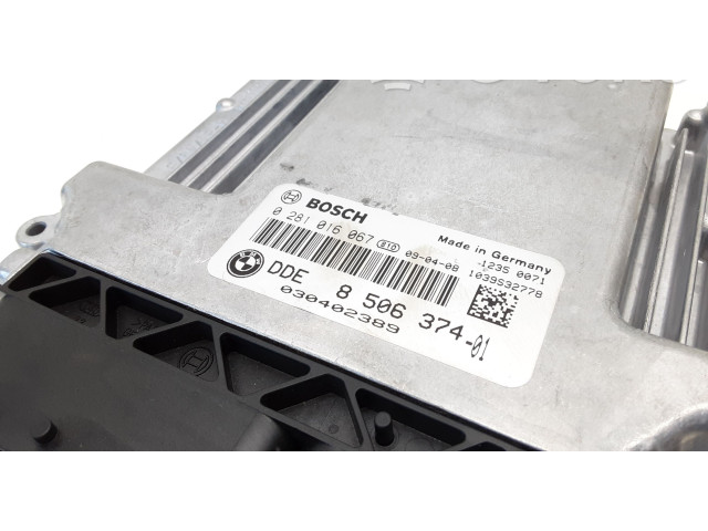 Řídící jednotka 0281016067, 8506374   BMW 3 E92 E93 2008