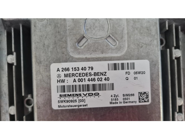 Řídící jednotka A2661534079, A0014460240   Mercedes-Benz B W245 2007