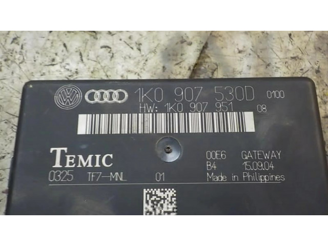 Блок управления 7N0907530HZ00, 1K0907530D   Audi A3 S3 8P