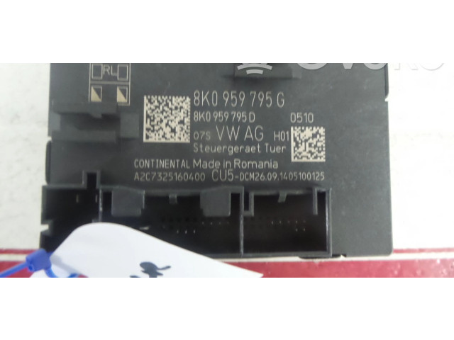 Блок управления дверью 8K0959795G, 8K0959795D   Audi Q5 SQ5