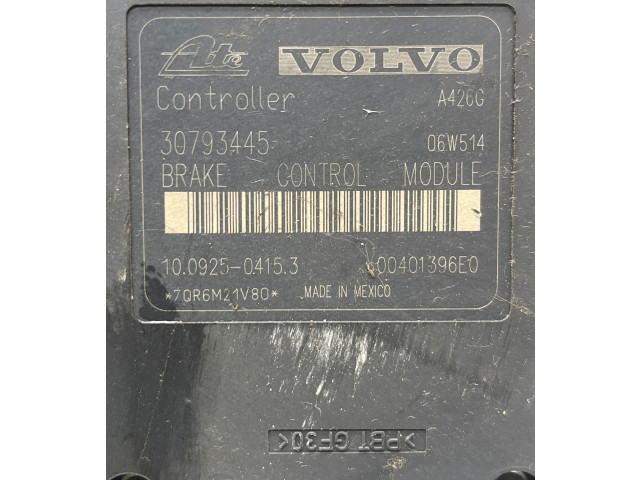 Jednotka ABS 30793445, 00401396E0   Volvo S60 2007