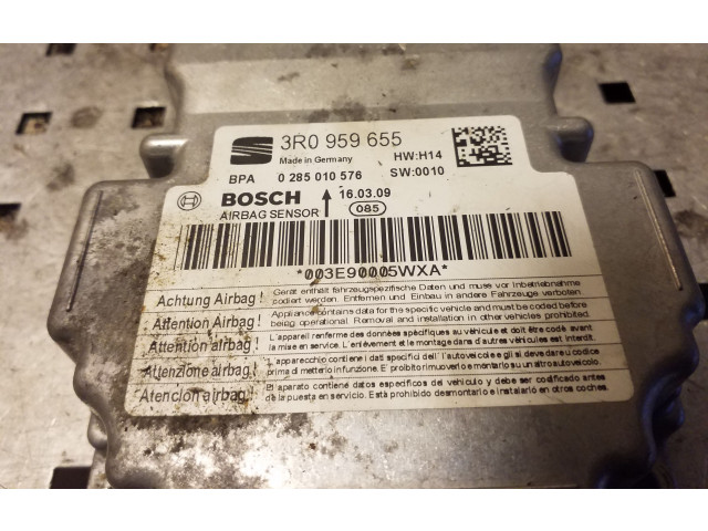 Блок подушек безопасности 3R0959655, 0285010576   Seat Exeo (3R)