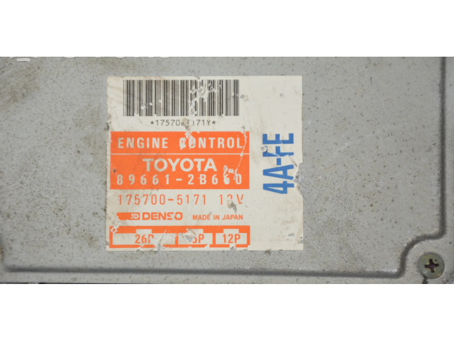 Řídící jednotka 89661-2B660   Toyota Carina T190 1992