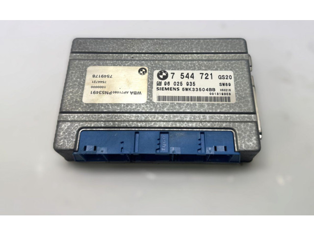 Блок управления коробкой передач 7544721, 7544721   BMW 3 E46