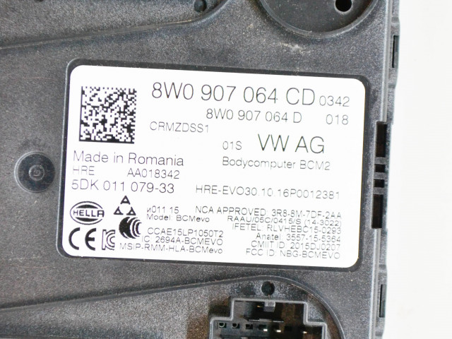 Блок комфорта 8W0907064CD, 8W0907064D   Audi Q7 4M   