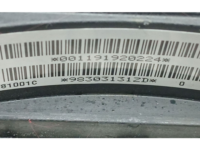 Volant Citroen C4 SpaceTourer 2019 98303131ZD, 98304405ZD  