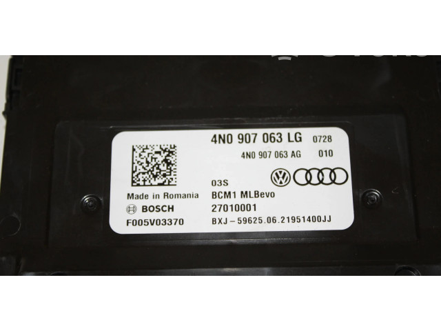 Блок комфорта 4N0907063LG, 4N0907063AG   Audi A6 S6 C8 4K   