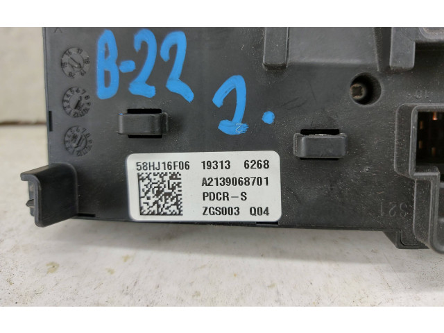   Pojistková skříňka 2139068701-kolumb   Mercedes-Benz E W213 2021
