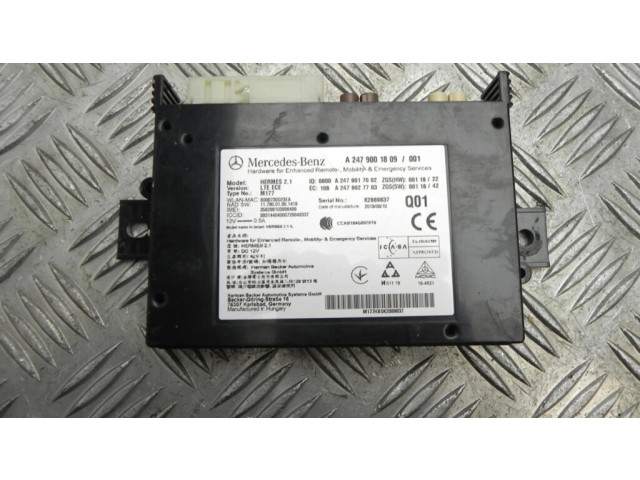 Блок управления A2479001809, G4718   Mercedes-Benz GLE W167
