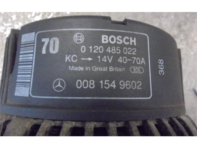 Генератор 0081549602, 0120485022   Mercedes-Benz C W202      