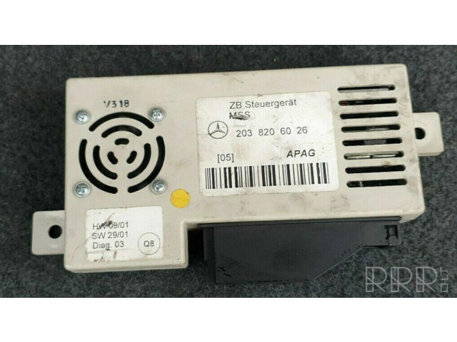 Модуль «Bluetooth» A2038206026   Mercedes-Benz C W203