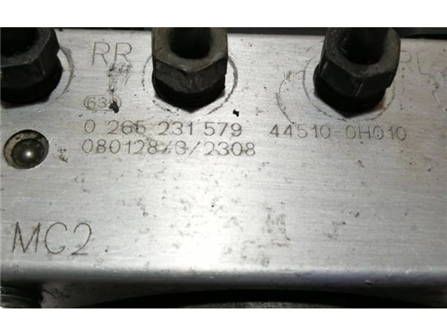 Блок управления АБС 445100H010, 0265231579   Citroen C1