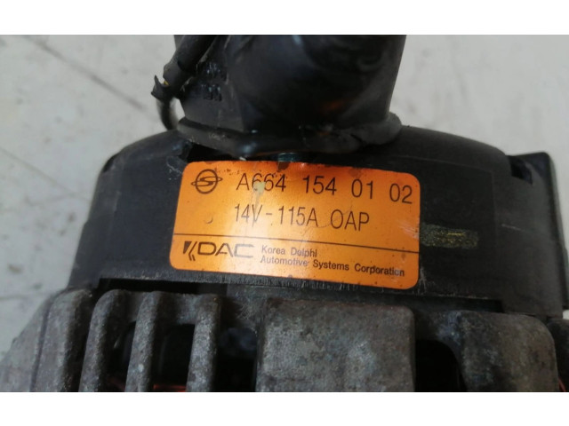 Генератор A6641540102, 14V115A0AP   SsangYong Actyon      