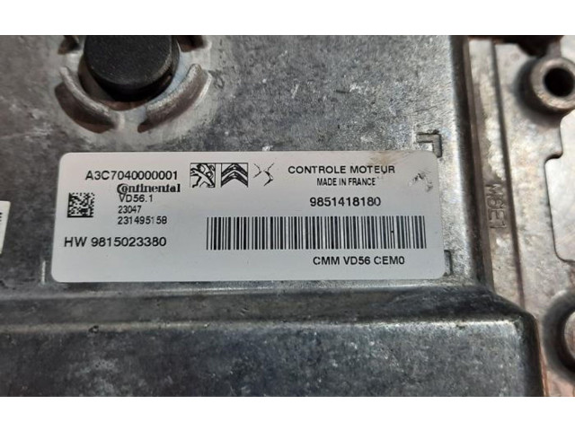 Řídící jednotka 9851418180   Peugeot 3008 II 2023