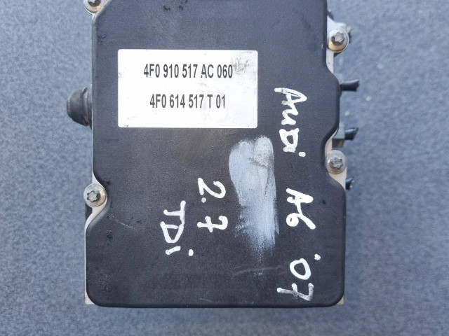 Блок АБС 4F0614517T, 4F0910517AC   Audi  A6 S6 C6 4F  2004-2011 года