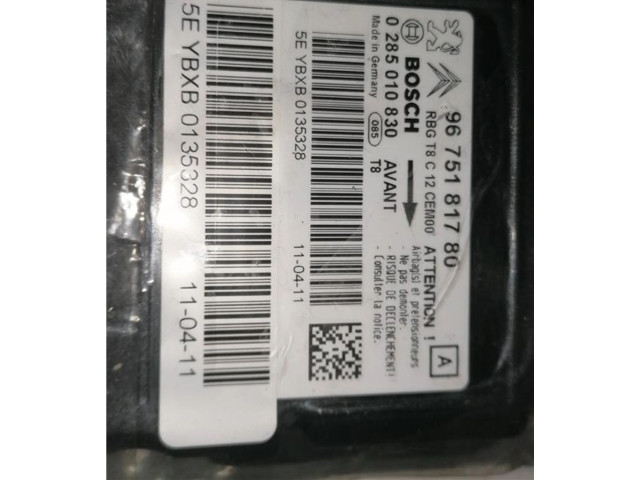 Блок подушек безопасности 9675181780, 0090019   Peugeot 5008