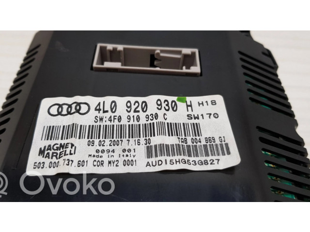 Панель приборов 4L0920930H, 4F0910930C   Audi Q7 4L       