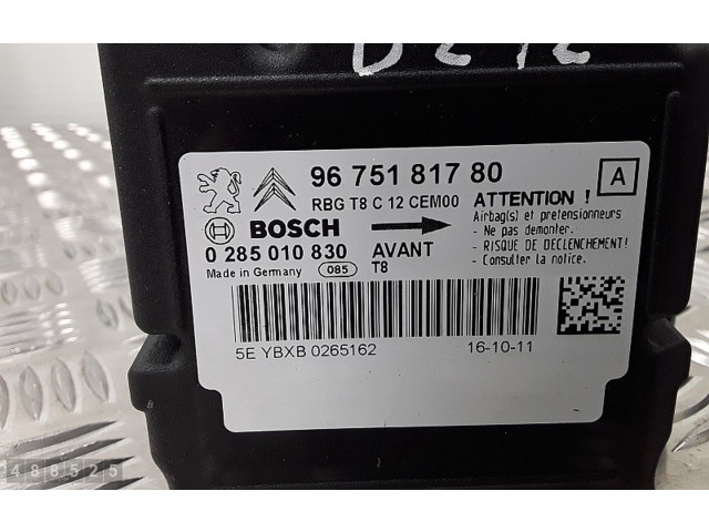 Блок подушек безопасности 9675181780   Peugeot 3008 I