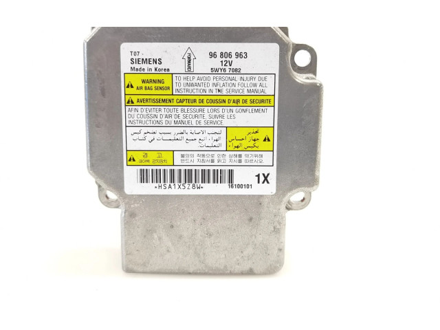Блок подушек безопасности 96806963, 5WY67082   Chevrolet Aveo