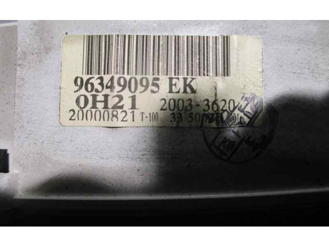 Přístrojová deska  Daewoo Lanos 2001 96349095EK  